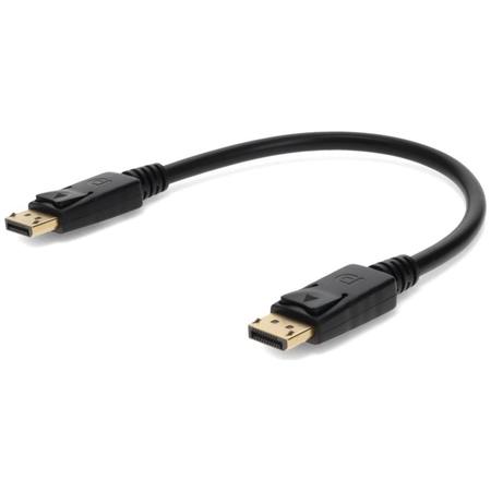 ADD-ON Addon 30.48Cm (1.00Ft) Displayport Male To Male Black Cable DISPLAYPORT1F